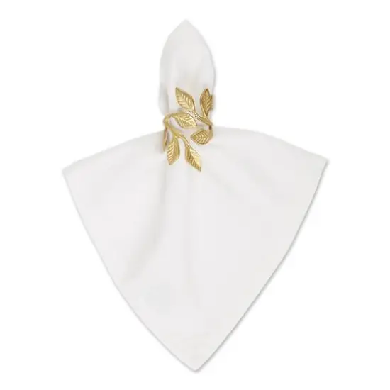 DII&reg; Gold Vine Napkin Rings, 6ct. {3}
