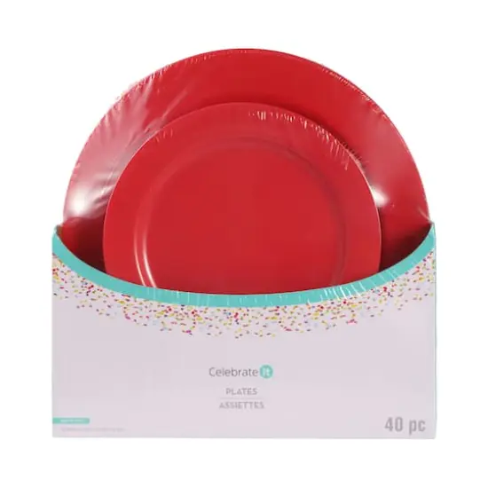 Red Plate Value Pack by Celebrate It™ {1}