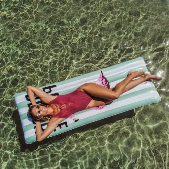 PoolCandy Beach Please Deluxe Pool Raft {3}