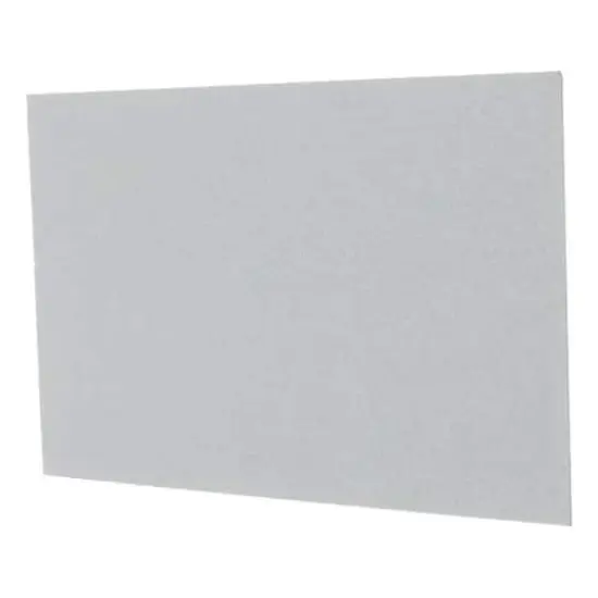JAM Paper 2" x 3.5" Silver Metallic Stardream Blank Flat Note Cards, 500ct. {3}