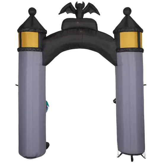 8.5ft. Airblown&reg; Inflatable Nightmare Before Christmas Welcome to Halloween Town Archway {4}