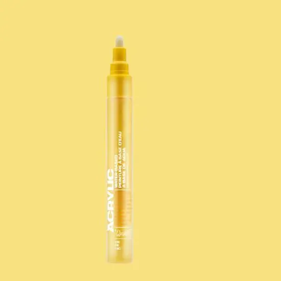 Montana Fine Acrylic Marker Shock Yellow Light {3}