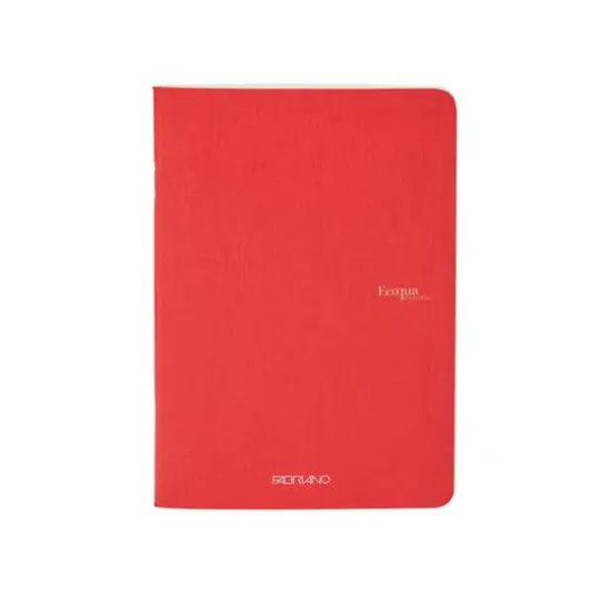 Fabriano&reg; EcoQua A4 Blank Notebook, 8.27'' x 11.69'' Red {1}