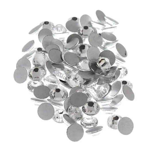 SS34 Crystal Glass Flatback Rhinestones by Bead Landing&trade; {1}