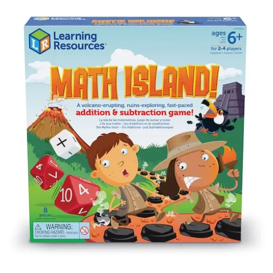 Learning Resources Math Island Addition & Subtraction Game {6}