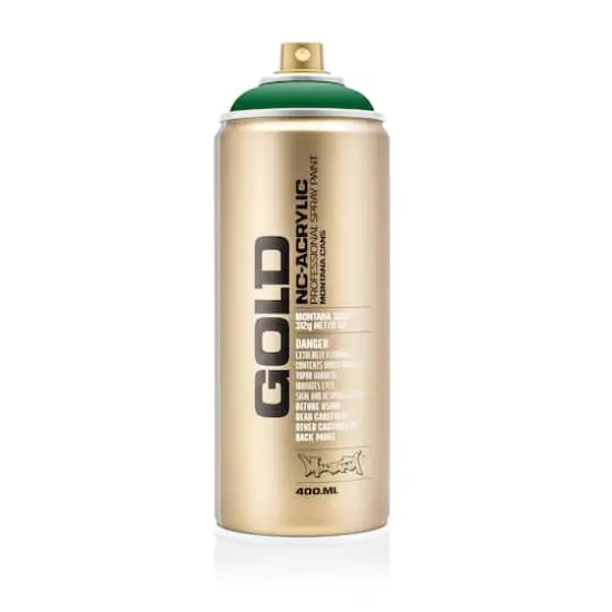 Montana&trade; Cans GOLD Shock Color Spray Paint, 400mL S6020 Shock Green Dark {5}