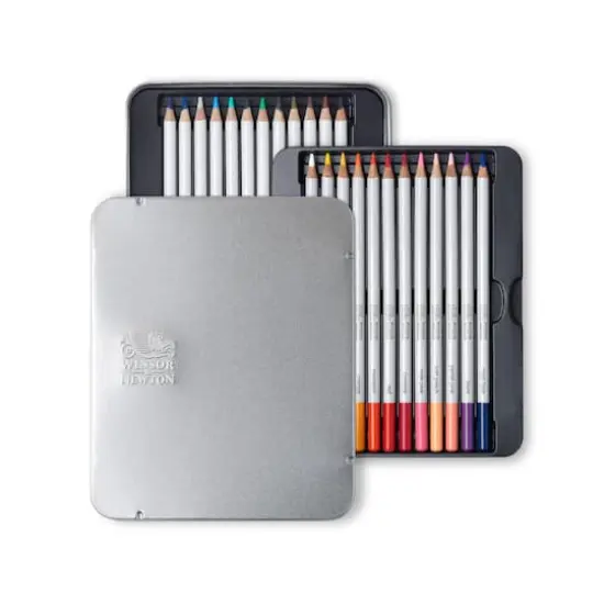 Winsor & Newton&trade; Studio Collection&trade; 24 Color Pencil Tin Set {3}