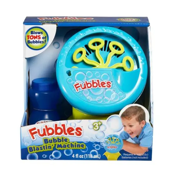 Little Kids&reg; Fubbles&reg; Bubble Blastin' Machine Blue {4}