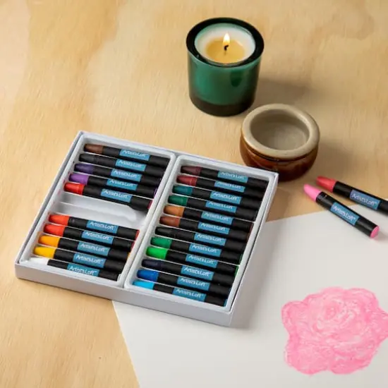 Water Soluble Wax Pastels by Artist's Loft&reg; {3}