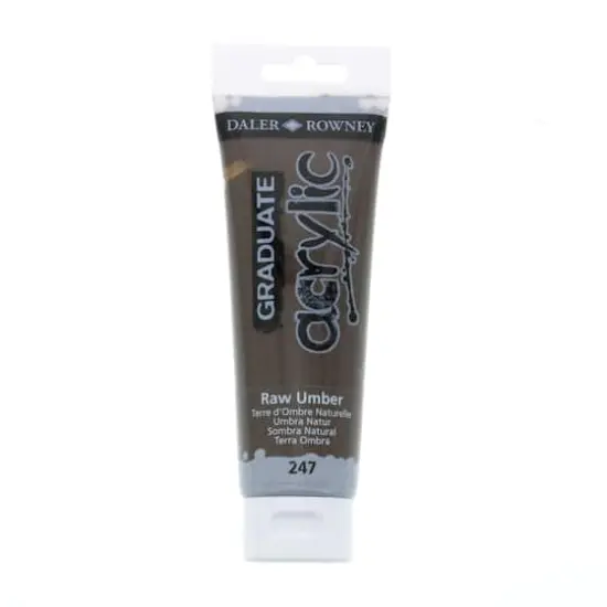 Daler-Rowney&reg; Graduate Acrylic Paint, 120mL 247 Raw Umber {1}