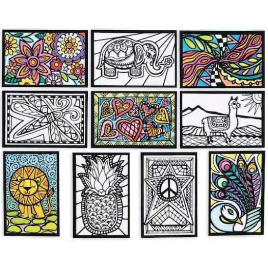 S&S&reg; Worldwide 4" Velvet Art Posters, 100ct. {1}