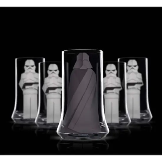 JoyJolt&reg; Star Wars&trade; 18.5oz. Beware Of the Dark Side Tall Drinking Glasses, 2ct. {8}