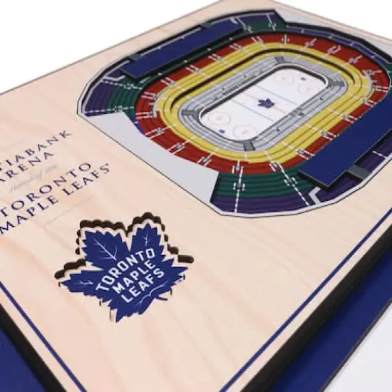 NHL 5-Layer StadiumView Wall Art Toronto Maple Leafs {6}