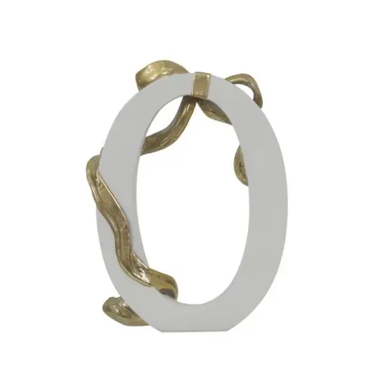 8.25" Gold Bow Monogram Letter by Ashland&reg; O {3}