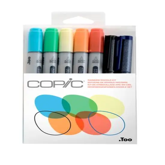 Copic&reg; Rainbow Doodle Kit {1}