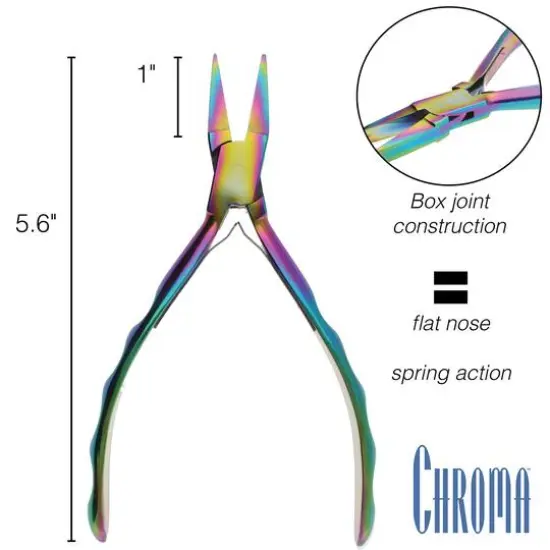 The Beadsmith&reg; Chroma Series Flat Nose Plier {5}