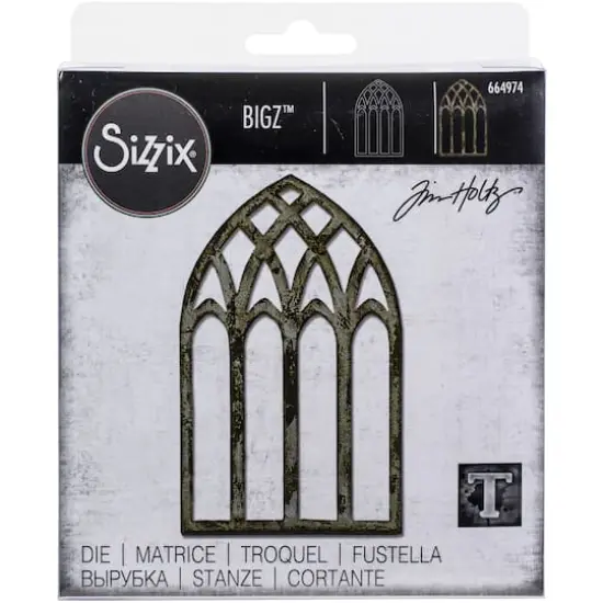 Sizzix&reg; Bigz&trade; Cathedral Window Die Set by Tim Holtz&reg; {1}