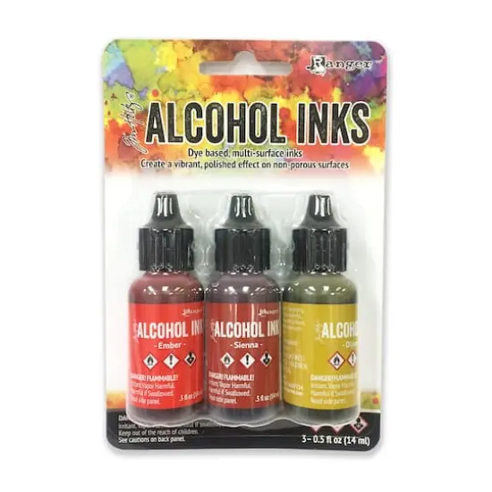 Ranger Tim Holtz&reg; Alcohol Inks Orange/Yellow Spectrum {6}