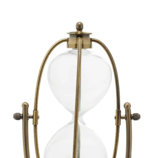 13'' Metal Glam Timer Brass {6}