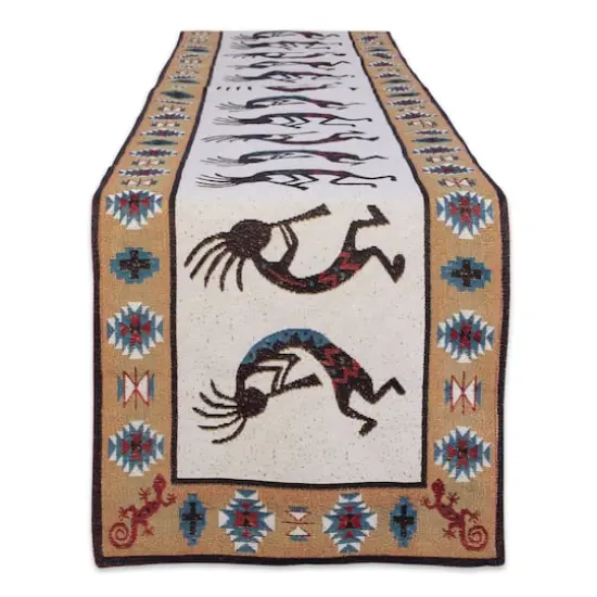 DII&reg; 72" Kokopelli Tapestry Table Runner {1}