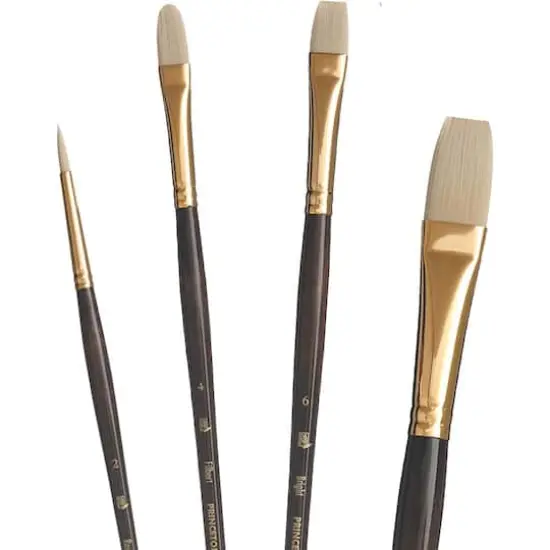 Princeton&trade; Dakota&trade; Synthetic Hog Bristle 4 Piece Brush Set {1}