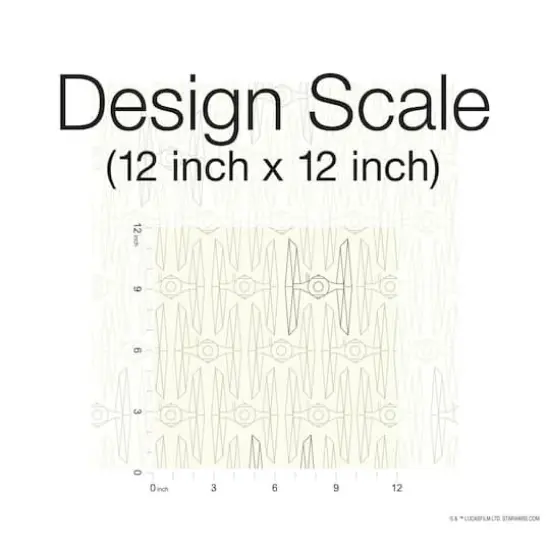 RoomMates Star Wars Tie Fighter Peel & Stick Wallpaper Taupe {5}