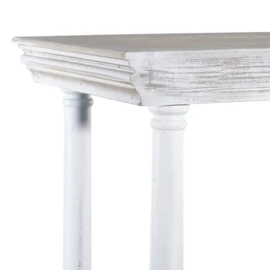 Brown Wood Farmhouse Shelving Unit, 64 " x 47 " x 15 " {7}