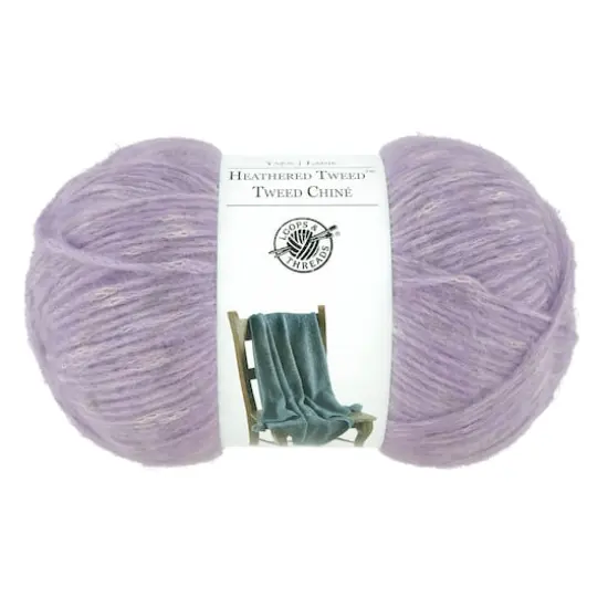 Heathered Tweed&trade; Yarn by Loops & Threads&reg; Lilac {1}