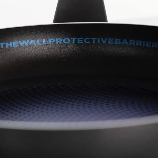 Gibson Home&reg; Piletti 10'' Aluminum Frying Pan Blue and Black {9}