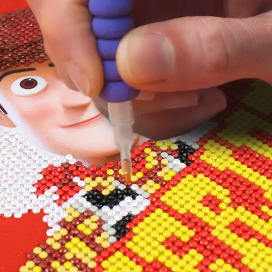 Camelot Dotz&reg; Beginner Woody Sheriff Is Here Diamond Painting Kit {5}