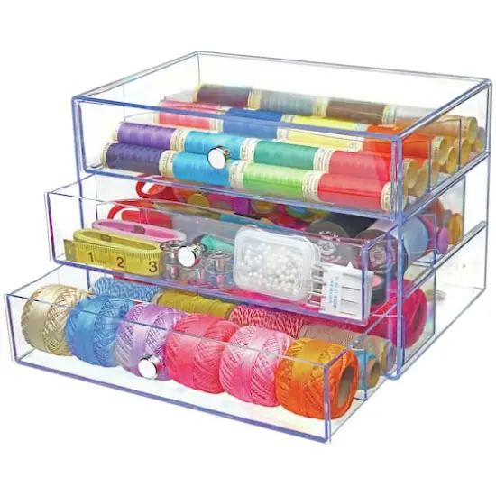 Deflecto&reg; Clear Washi Tape Storage Cube {5}
