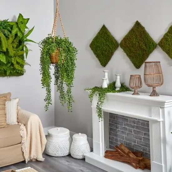 4.5ft. Honey Locust Plant Hanging Basket {5}