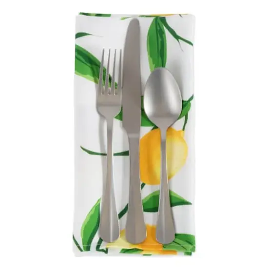 DII&reg; Lemon Bliss Print Outdoor Napkins, 6ct. {4}