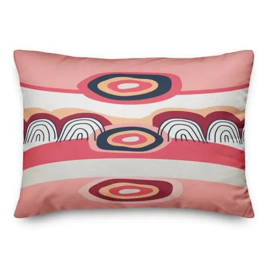 Funky Wave Pattern Throw Pillow {3}