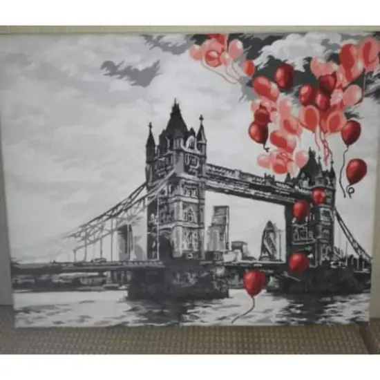 Crafting Spark Tower Bridge Painting by Numbers Kit {3}