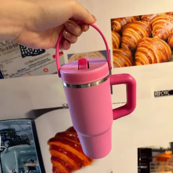 20oz. Stainless Steel Insulated Tumbler by Ashland&reg; Pink {6}