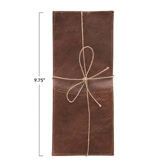Hello Honey&reg; Leather Cutlery Sleeve {3}