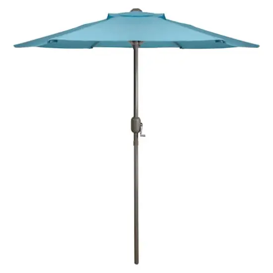 6.5ft. Outdoor Patio Market Umbrella Turquoise {1}