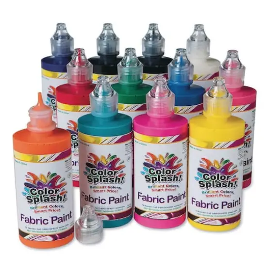 Color Splash!&reg; Fabric Paint, 12ct. {1}