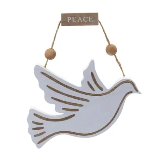 Dove & Angel Sentiment Ornament Set {4}