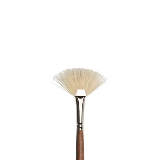 Winsor & Newton&trade; Professional Oil Synthetic Fan Brush, Size 6 {3}