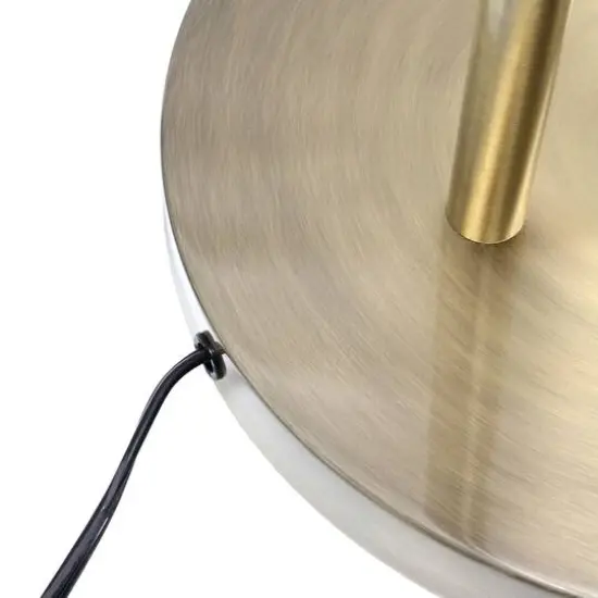 Lalia Home Modern Farmhouse 1 Light Floor Lamp Antique Brass {9}