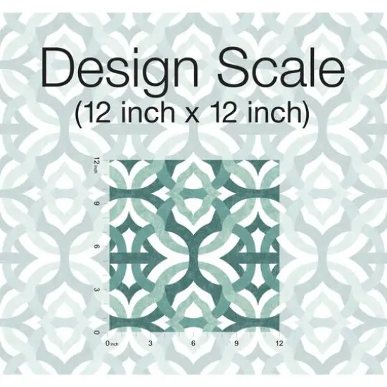 RoomMates Tipton Peel & Stick Wallpaper Teal and White {7}