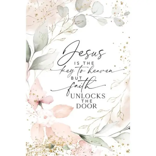Jesus Is The Key Plaque {1}