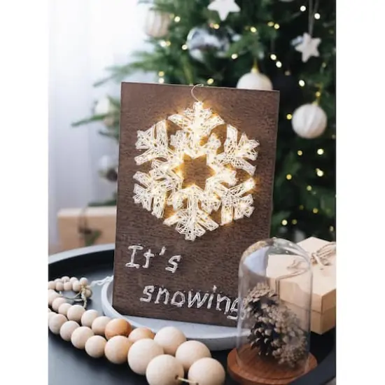 Abris Art Snowflake String Art Creative Kit {1}