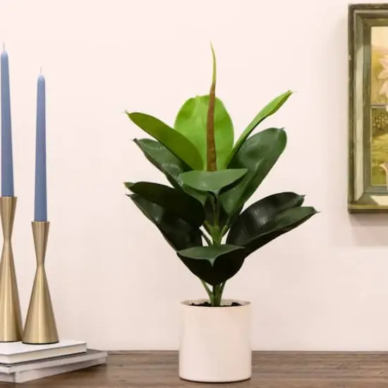20in. Artificial Fiddle Leaf Fig Plant {9}