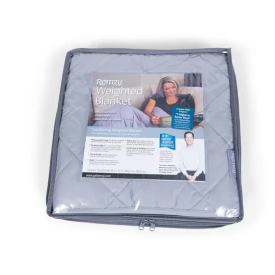Remzy&trade; 12lb. Weighted Blanket {1}