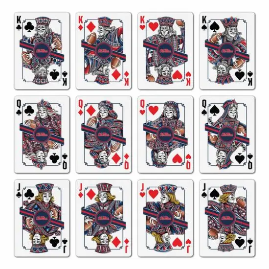 NCAA Classic Series Playing Cards Mississippi Rebels {4}