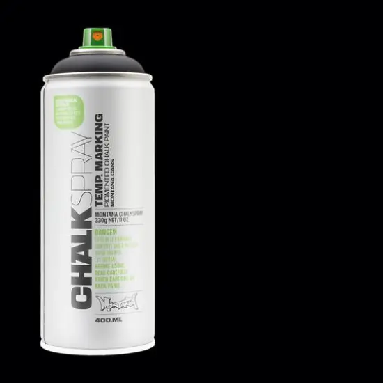 Montana&trade; Cans Chalkspray, 400mL Black {4}
