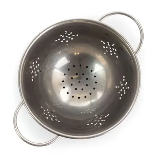 Gibson Home® Normandie 5.6'' Silver Stainless Steel Mini Colander {7}